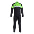 Chándal Joma Danubio III Hombre/Niño Negro Verde Flúor