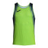 Camiseta de Running Joma Elite XI Tirantes Hombre Verde Flúor Marino