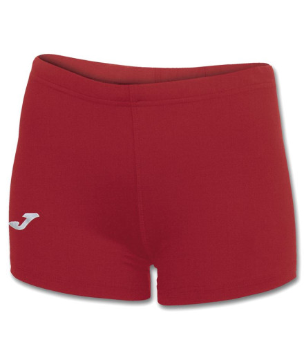 Calentador Bermuda de Fútbol Joma Lycra Mujer Rojo