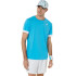 Camiseta de Tenis ASICS Court Ss Top Hombre Aguamarina