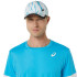 Camiseta de Tenis ASICS Court Ss Top Hombre Aguamarina