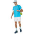 Camiseta de Tenis ASICS Court Ss Top Hombre Aguamarina