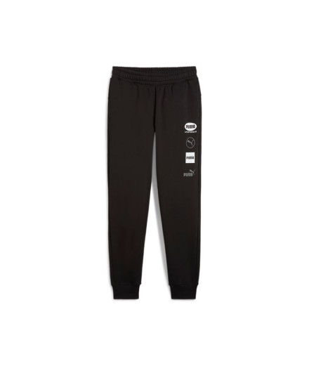 Pantalón Puma Power Graphic Sweatpants Fleece Cl Hombre...