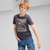 Camiseta Puma Ess+ Mid 90S Graphic Niño Gris