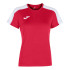 Camiseta Joma Academy Mujer Rojo-Blanco
