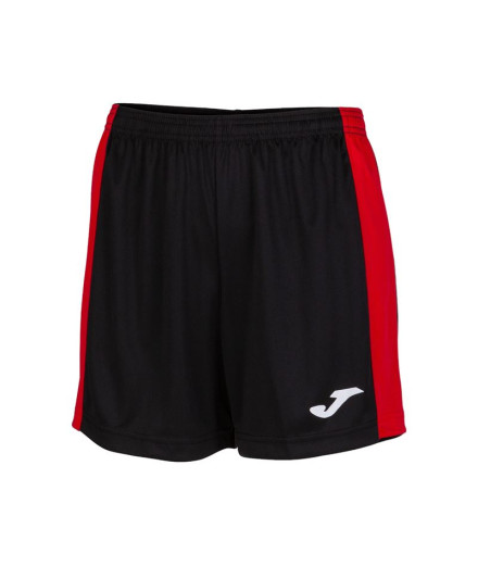 Short Joma Maxi Mujer/Niña Negro Rojo