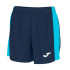 Short Joma Maxi Mujer/Niña Marino-Turquesa Fluor