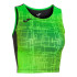 Top Running Joma Elite VIII Mujer Negro Verde Flúor