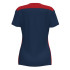 Camiseta Manga Corta Joma Championship VI Mujer Marino Rojo