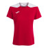 Camiseta Manga Corta Joma Championship VI Mujer Rojo Blanco