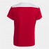 Camiseta Manga Corta Joma Championship VI Mujer Rojo Blanco