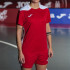 Camiseta Manga Corta Joma Championship VI Mujer Rojo Blanco