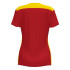 Camiseta Manga Corta Joma Championship VI Mujer Rojo Amarillo