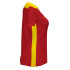 Camiseta Manga Corta Joma Championship VI Mujer Rojo Amarillo