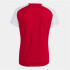 Camiseta de Fútbol Joma Academy IV Manga Corta Mujer Rojo Blanco