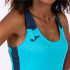 Camiseta de Running Joma Record II Tirantes Mujer Turquesa Flúor Marino