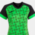 Camiseta Joma Supernova III Manga Corta Mujer/Niña Negro Verde Flúor