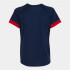 Camiseta Joma Supernova III Manga Corta Mujer/Niña Marino Rojo