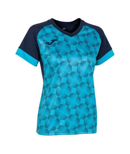 Camiseta Joma Supernova III Manga Corta Mujer/Niña Marino...
