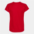Camiseta Joma Supernova III Manga Corta Mujer/Niña Rojo Blanco