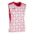 Camiseta Joma Supernova IIII Sin Mangas Mujer Rojo Blanco