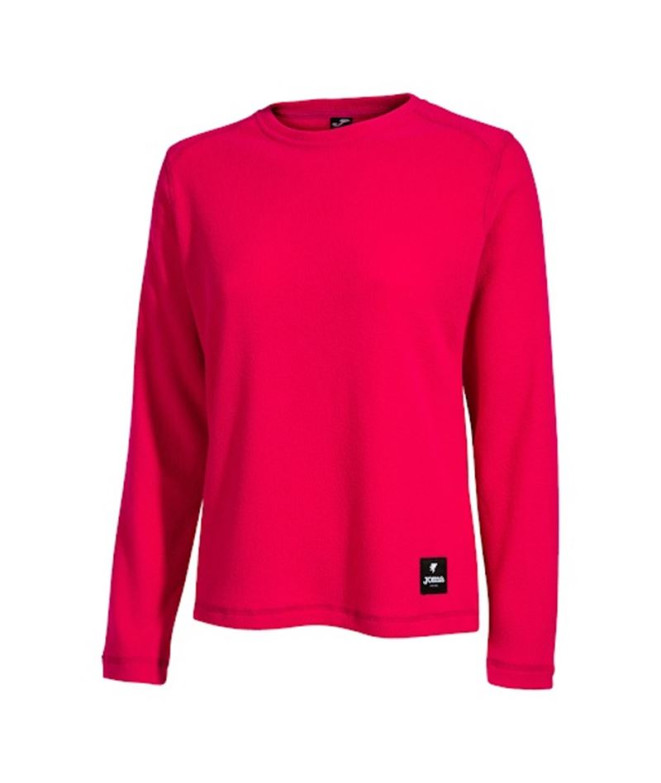 Camiseta Joma Explorer Manga Larga Mujer Fucsia