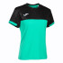Camiseta Manga Corta Tenis / Pádel Joma Montreal Mujer Verde Negro
