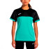 Camiseta Manga Corta Tenis / Pádel Joma Montreal Mujer Verde Negro