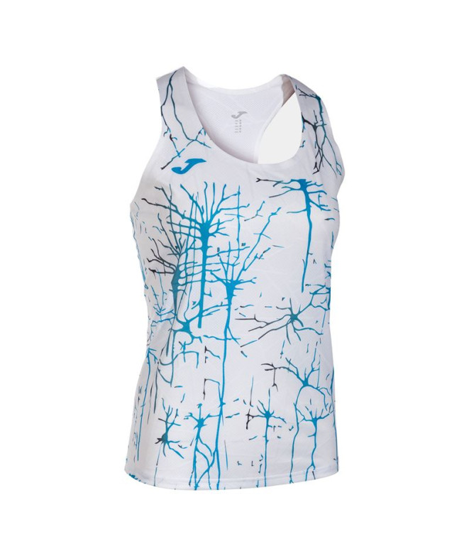 Camiseta Tirantes Joma Elite IX Mujer Blanco