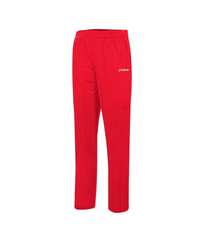 Pantalon Joma Team Polyfleece Elastico Mujer Rojo