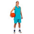 Conjunto de Baloncesto Joma Atlanta Mujer Turquesa Flúor Negro