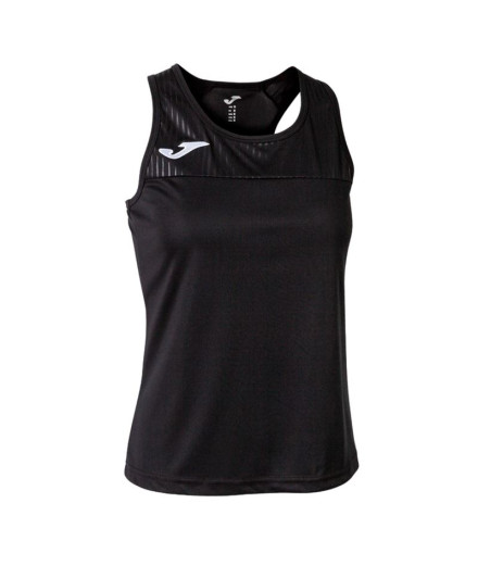 Camiseta de Tenis Tirantes Joma Montreal Mujer Negro