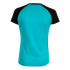 Camiseta de Running Joma Manga Corta Elite X Turquesa Flúor Negro Niña