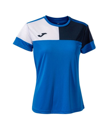 Camiseta de Fútbol Joma Manga Corta Crew V Royal Marino...