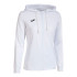 Chaqueta de Fútbol Joma Con Capucha Sculpture Ii Blanco Niña