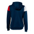 Chaqueta de Fútbol Joma Con Capucha Crew Vmarino Rojo Blanco Niña