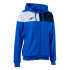 Chaqueta de Fútbol Joma Con Capucha Crew Vroyal Marino Blanco Niña