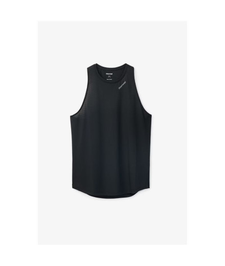Camiseta de Trail Nnormal Race Tank Mujer Negro