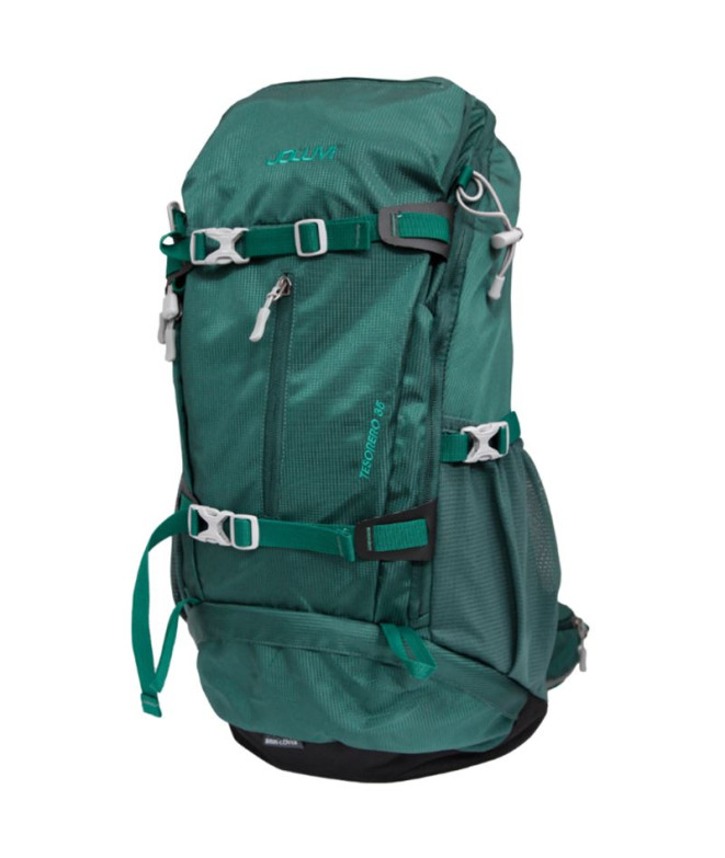 Mochila Joluvi Tesorero 38 Unisex Verde Azul...