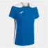 Camiseta Manga Corta Joma Championship VI Mujer Royal Blanco