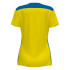 Camiseta Manga Corta Joma Championship VI Mujer Amarillo Royal