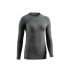 Camiseta de Trail Lurbel Merino Long Sleeves Mujer Gris/Turquesa
