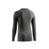 Camiseta de Trail Lurbel Merino Long Sleeves Mujer Gris/Turquesa