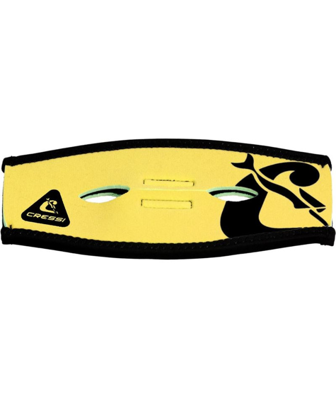 Funda Neopreno Tira Mascara Pony Amarillo-Negro...