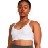 Sujetador deportivo Under Armour Infinity Low 2.0 Blanco