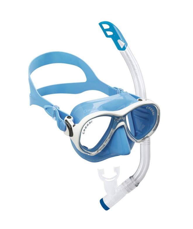 Kit de Buceo Cressi Marea Vip Colorama Infantil...