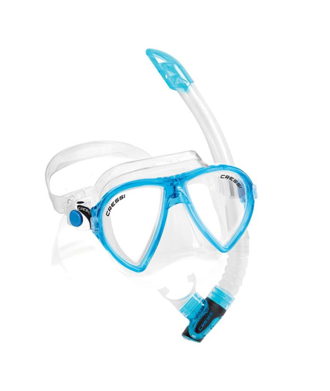 Kit de Buceo Cressi Ocean Vip  Transparente...