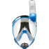Máscara Facial de Buceo Cressi Baron Unisex Transparente Azul