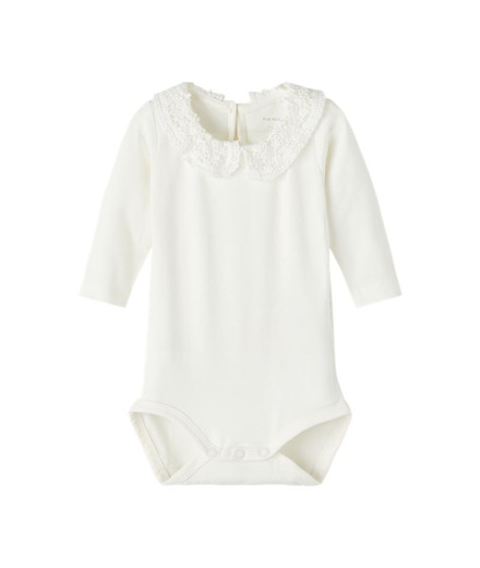 Camiseta name it tylla White Alyssum Bebés