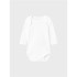 Mono Name it Nbnbody 2PSolid White Bright White Bebés